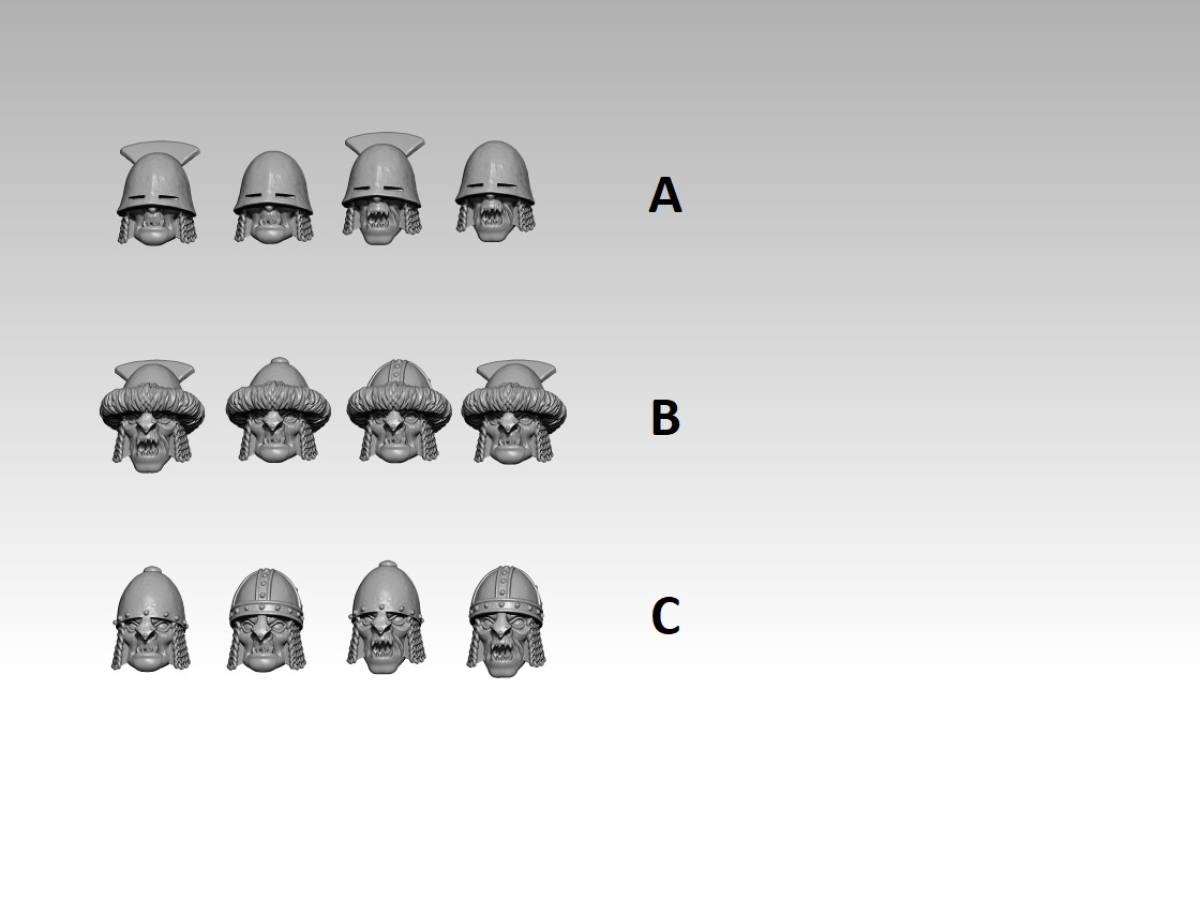 Halforc Helmets